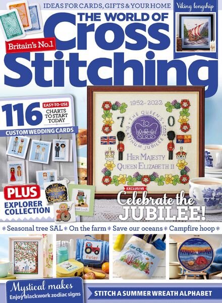 The World of Cross Stitching – June 2022 Cover