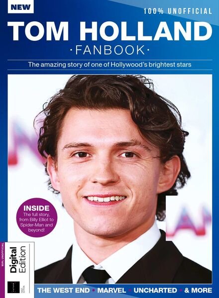 Tom Holland Fanbook – 1st Edition 2022 Cover