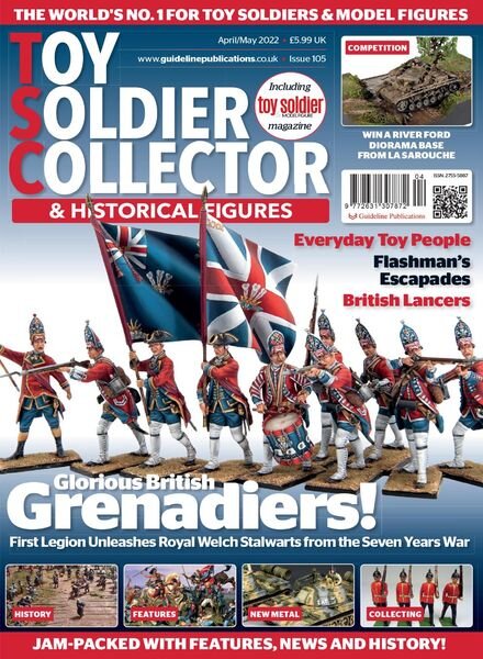 Toy Soldier Collector & Historical Figures – Issue 105 – April-May 2022 Cover