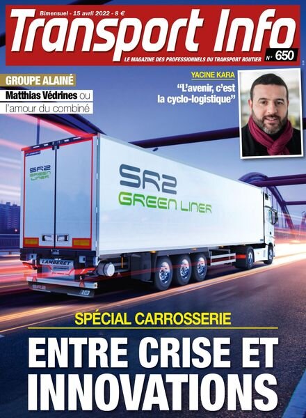 Transport Info – 15 Avril 2022 Cover