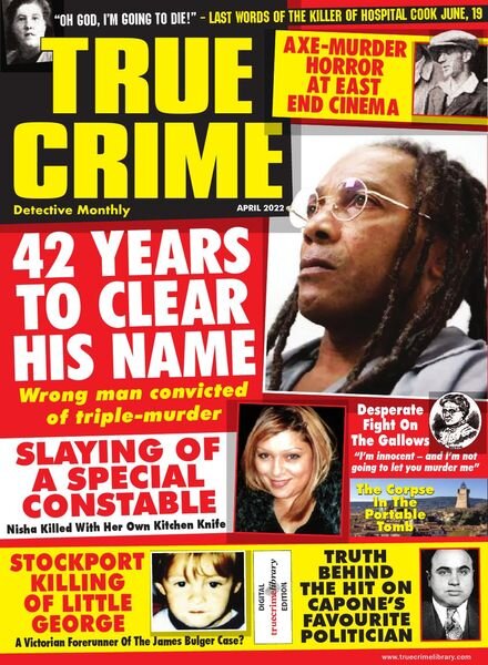True Crime – April 2022 Cover