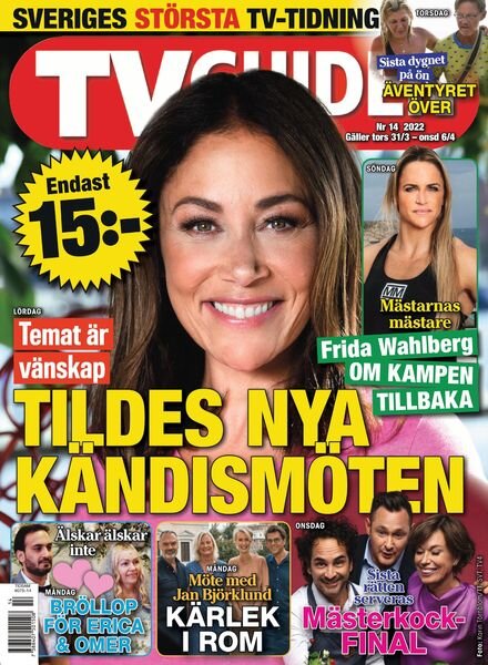 TV-Guiden – 29 mars 2022 Cover
