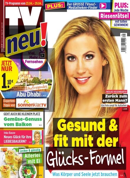 TV neu – Nr 16 2022 Cover