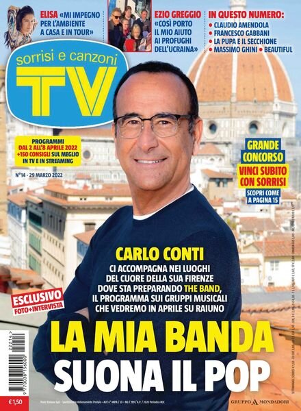 TV Sorrisi e Canzoni – 29 marzo 2022 Cover