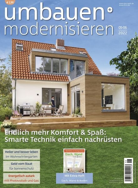 Umbauen + Modernisieren – April 2022 Cover