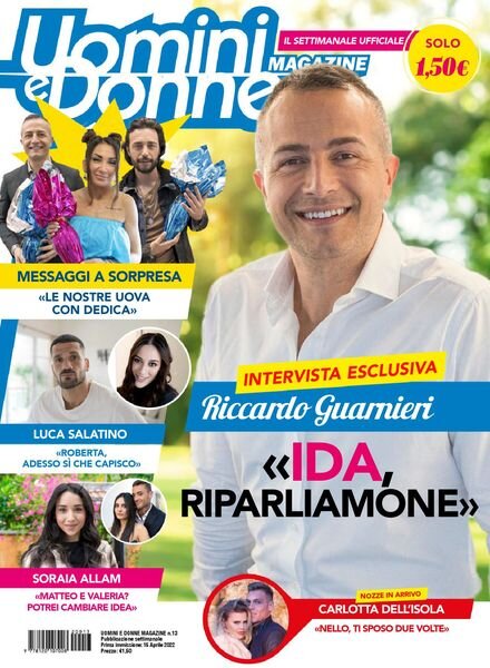 Uomini e Donne Magazine – 15 aprile 2022 Cover