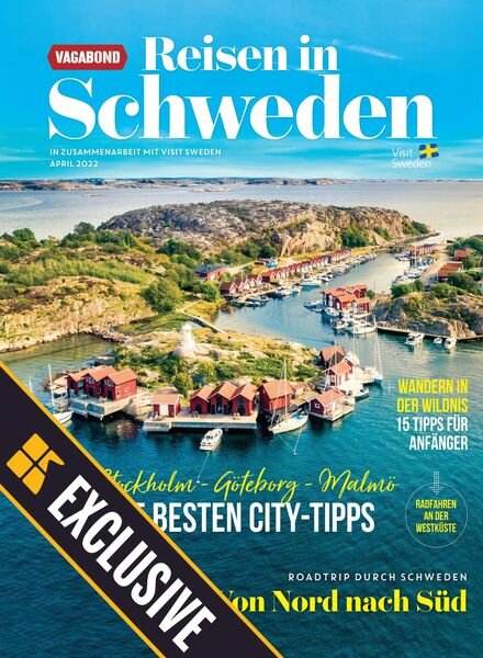Vagabond Reisen in Schweden – April 2022 Cover