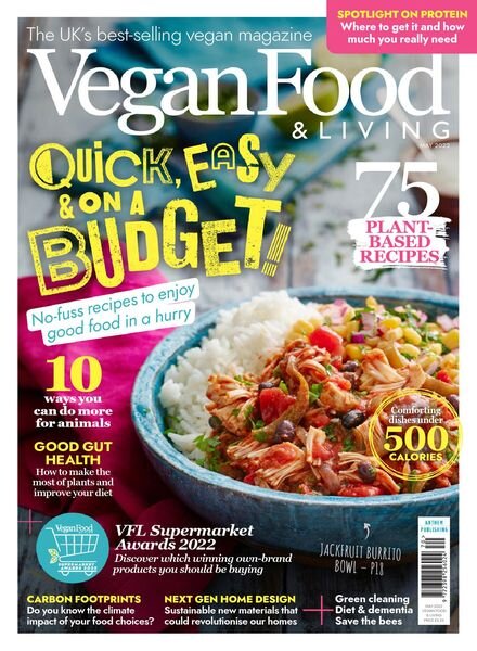 Vegan Food & Living – May 2022 Cover