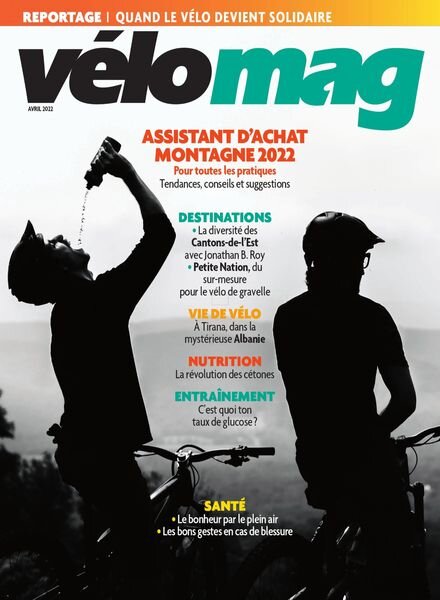 Velo Mag – Avril 2022 Cover