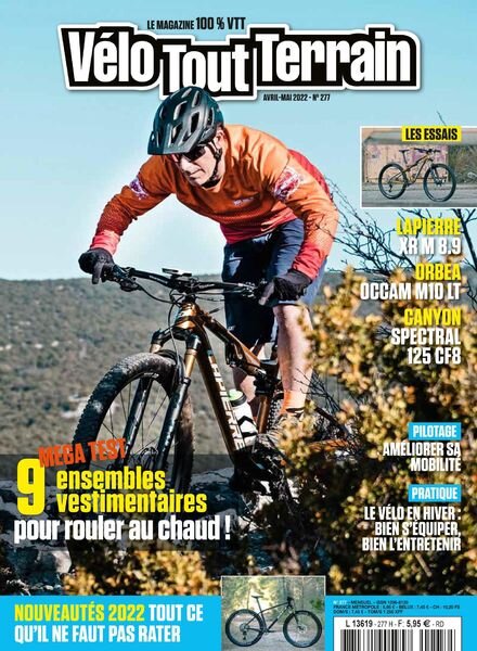 Velo Tout Terrain – Avril-Mai 2022 Cover