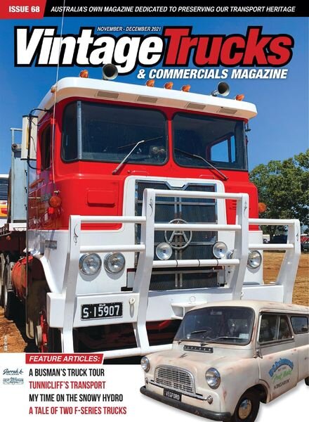 Vintage Trucks & Commercials – November-December 2021 Cover