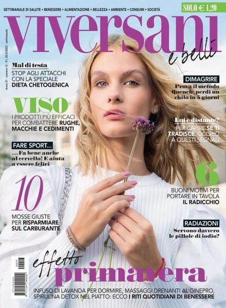 Viversani e Belli – 25 marzo 2022 Cover
