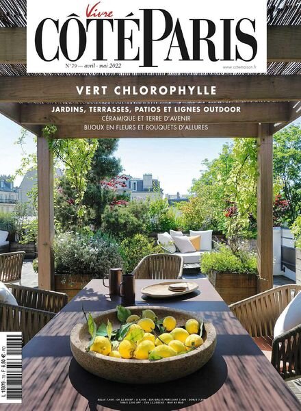 Vivre Cote Paris – avril 2022 Cover