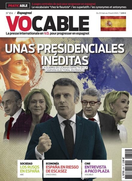 Vocable Espagnol – 31 Mars 2022 Cover