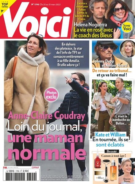 Voici – 25 Mars 2022 Cover
