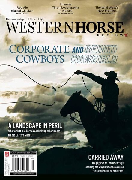 Western Horse Review – October-November 2020 Cover