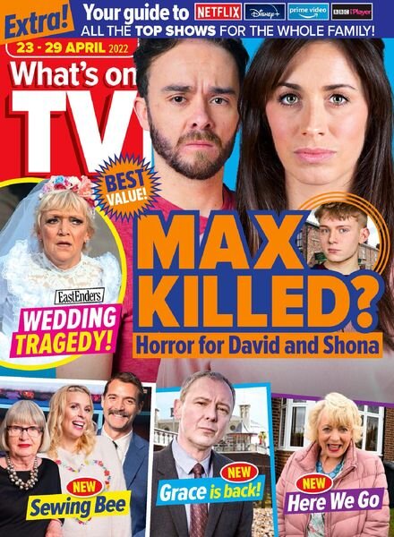 What’s on TV – 23 April 2022 Cover