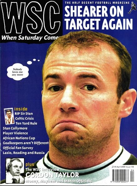 When Saturday Comes – April 2000 Cover