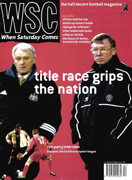 When Saturday Comes – April 2002 Cover