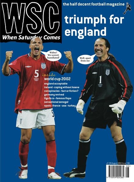 When Saturday Comes – August 2002 Cover