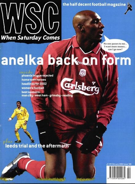 When Saturday Comes – February 2002 Cover
