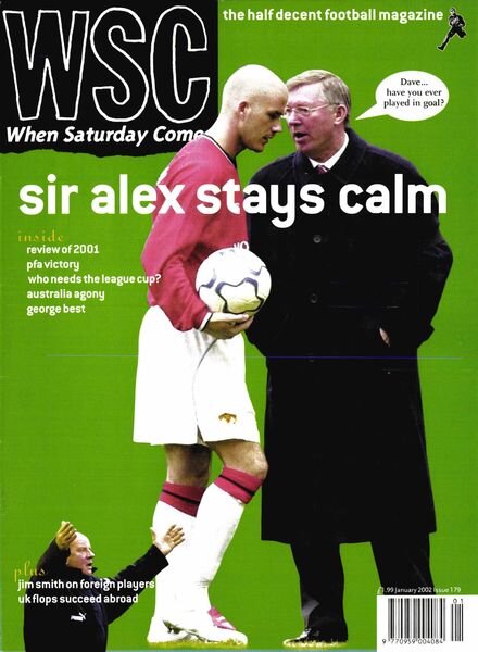 When Saturday Comes – January 2002 Cover