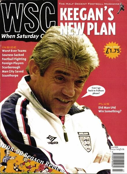 When Saturday Comes – July 1999 Cover