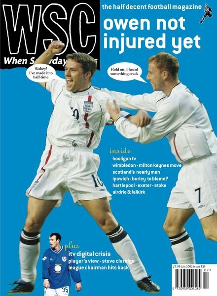 When Saturday Comes – July 2002 Cover