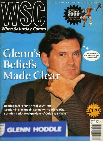 When Saturday Comes – March 1999 Cover