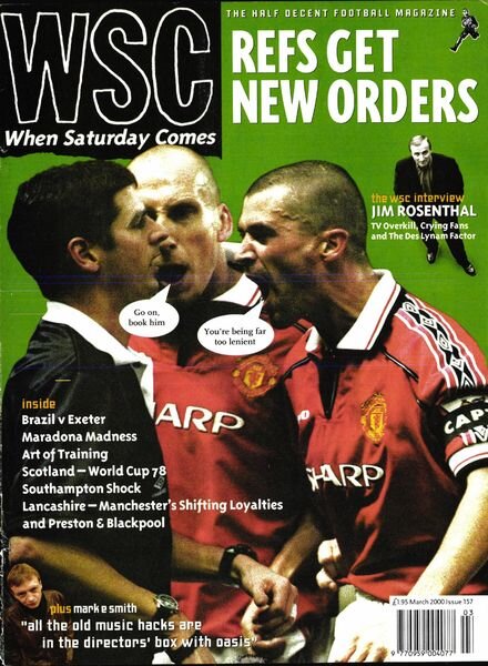 When Saturday Comes – March 2000 Cover