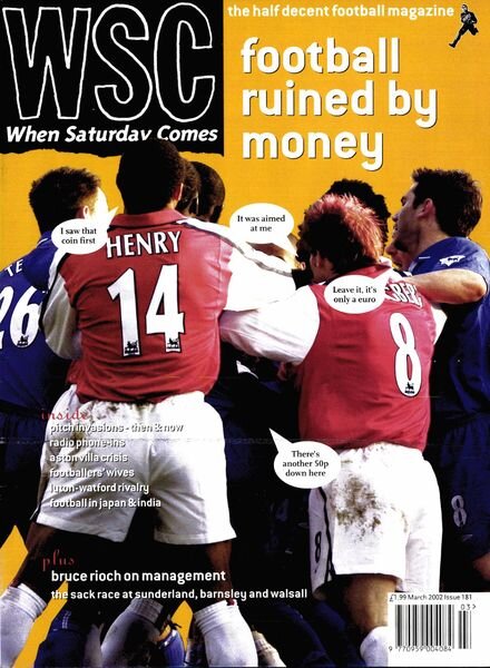 When Saturday Comes – March 2002 Cover