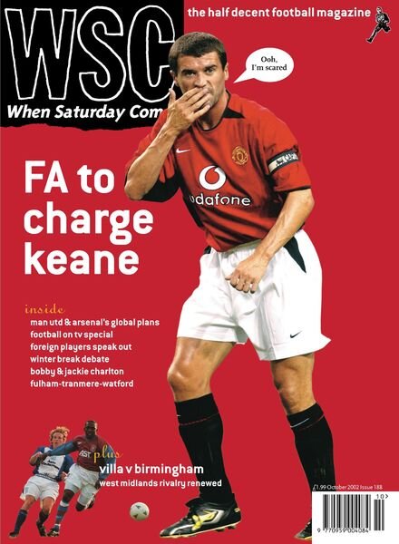 When Saturday Comes – October 2002 Cover