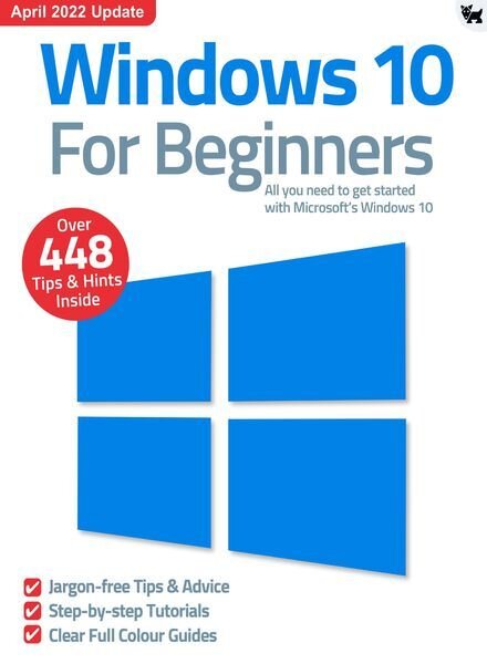 Windows 10 For Beginners – April 2022 Cover