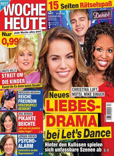 Woche Heute – 20 April 2022 Cover