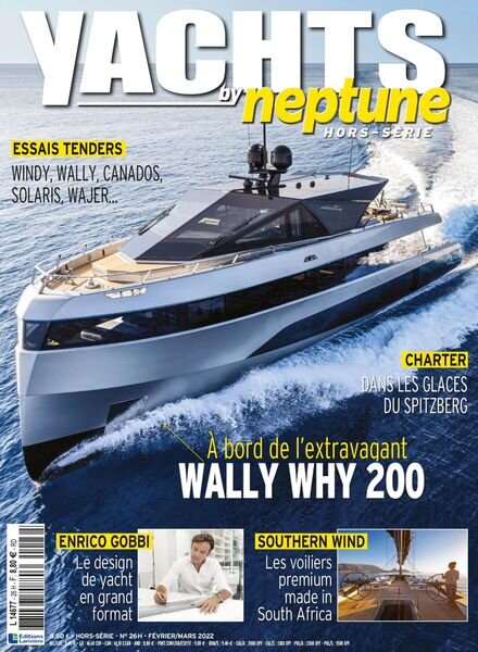 Yachts by Neptune – Hors-Serie N 26 – Fevrier-Mars 2022 Cover