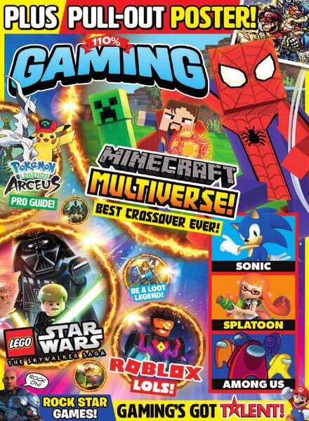 110% Gaming – Issue 96 – April 2022 Cover