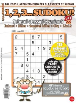 123 Sudoku – maggio 2022