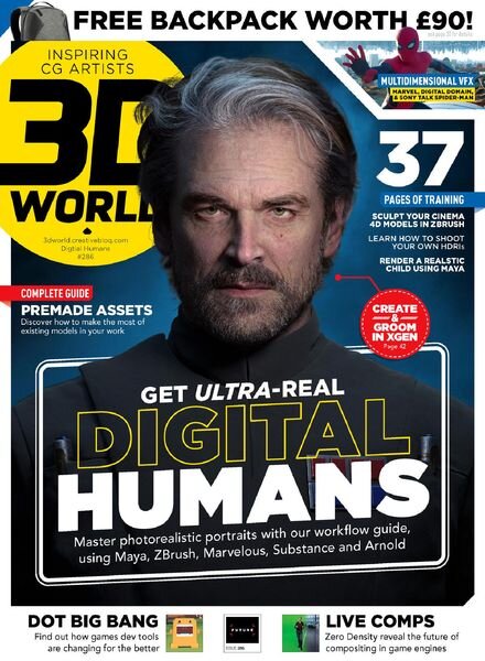 3D World UK – June 2022 Cover