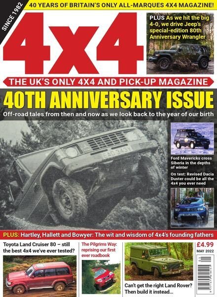 4×4 Magazine UK – May 2022 Cover