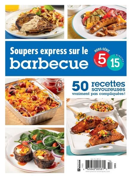 5-15 – Hors-Serie – Soupers express sur le barbecue 2022 Cover