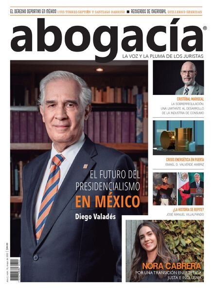 Abogacia – mayo 2022 Cover