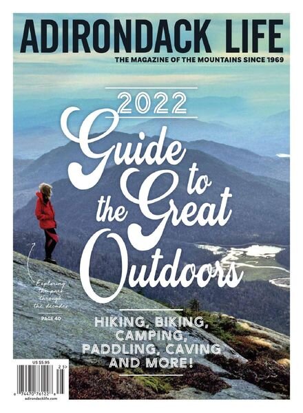 Adirondack Life – Guide to the Great Outdoors 2022 Cover