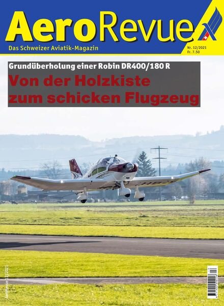 AeroRevue – November 2021 Cover