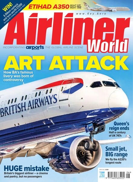 Airliner World – June 2022 Cover
