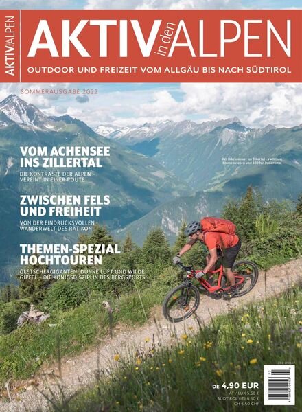 AKTIV in den ALPEN – 02 Mai 2022 Cover