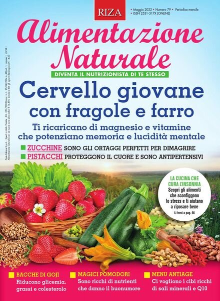 Alimentazione Naturale – Maggio 2022 Cover