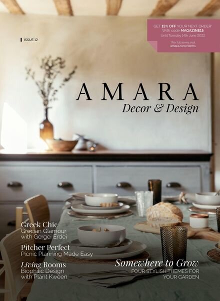 AMARA Decor & Design UK – April 2022 Cover