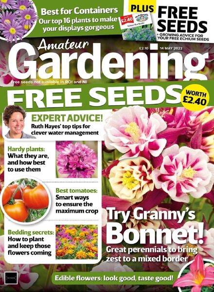 Amateur Gardening – 14 May 2022 Cover