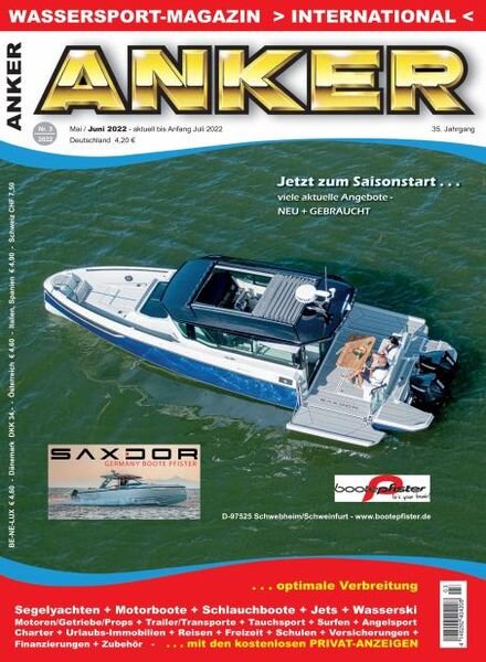 Anker – Mai 2022 Cover