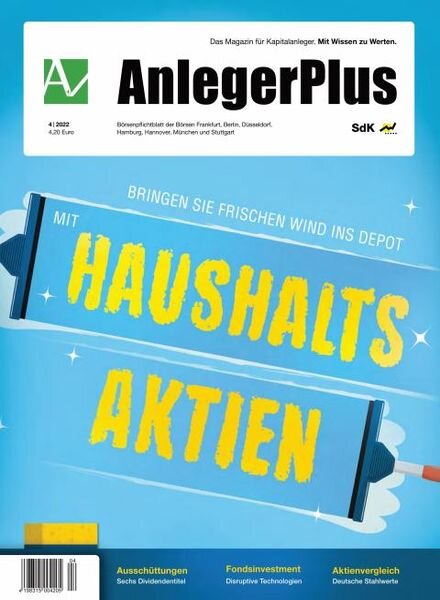AnlegerPlus – Mai 2022 Cover